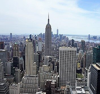 USA, New York, View from Top of the Rock