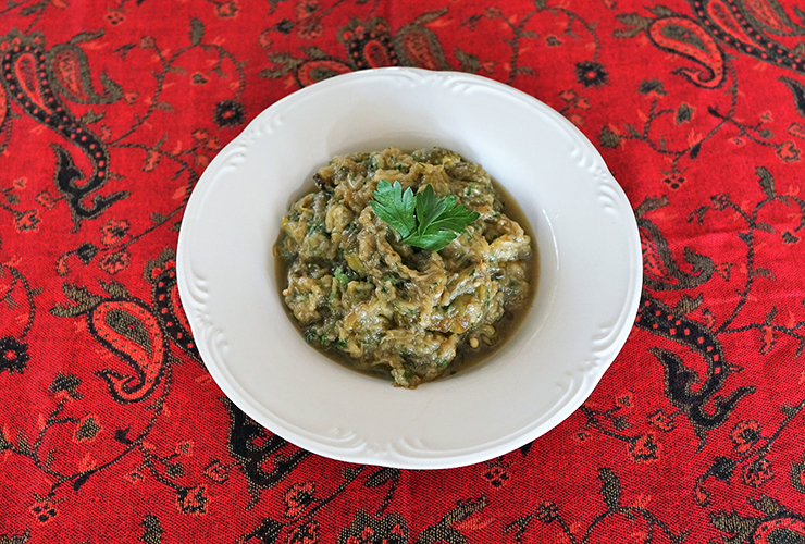 Iran, Perska Sałatka z Bakłażana