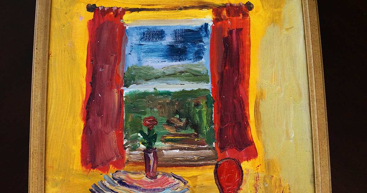 Tableau De Fen tre Lituanie Artistique Red Karawana Tableau De Fen tre Lituanie Artistique Red Karawana