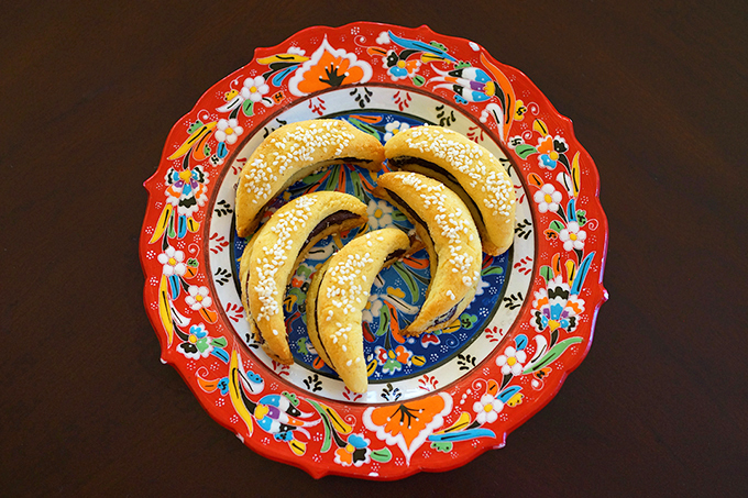 科威特，Maamoul饼干与日期水果