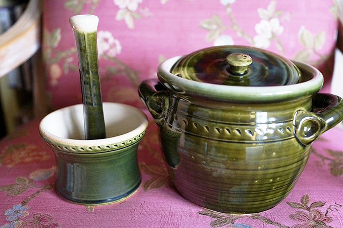 Polska, Ceramiczne Naczynie & Moździerz