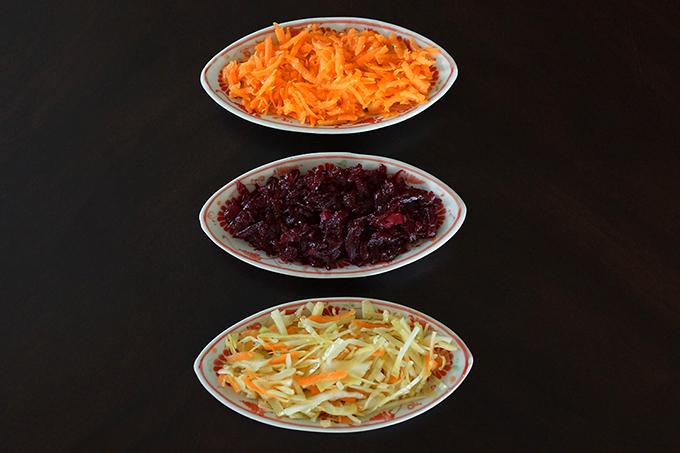 Poland, Trio of Salads