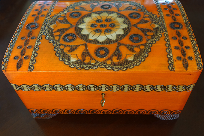 波兰, 木制 首饰盒