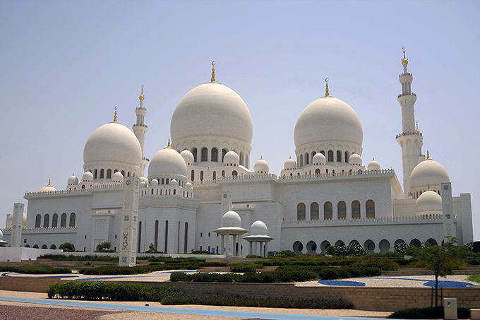 UAE, Abu Dhabi, Sheikh Zayed Mosque