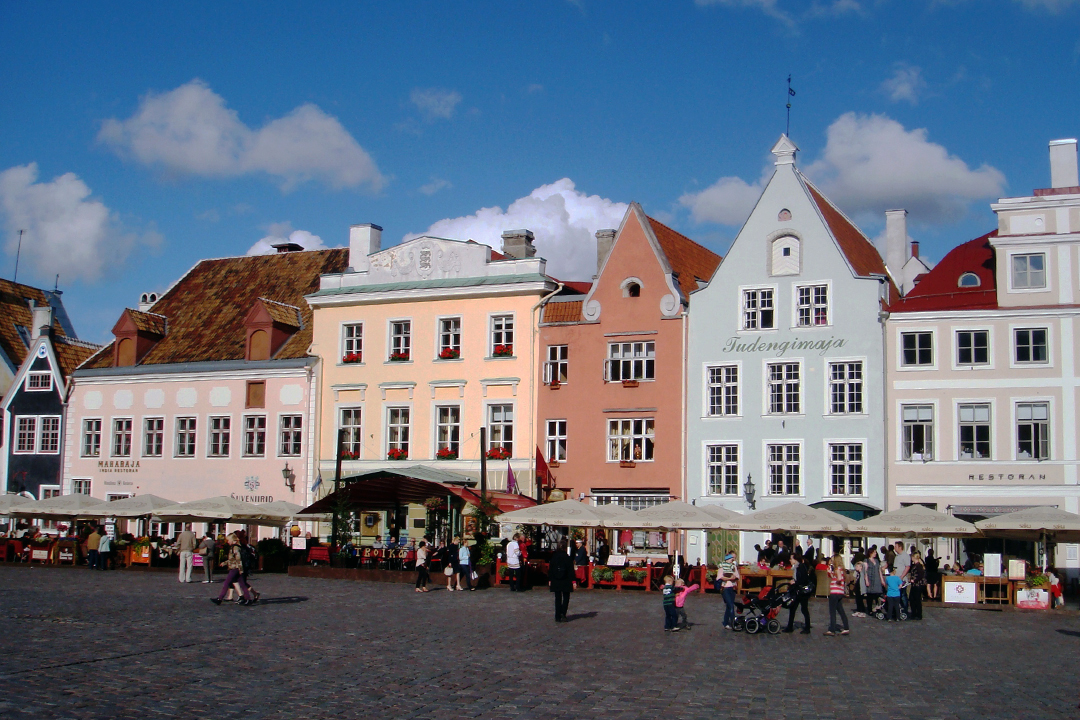 Estonia, Tallinn, Town Hall Square