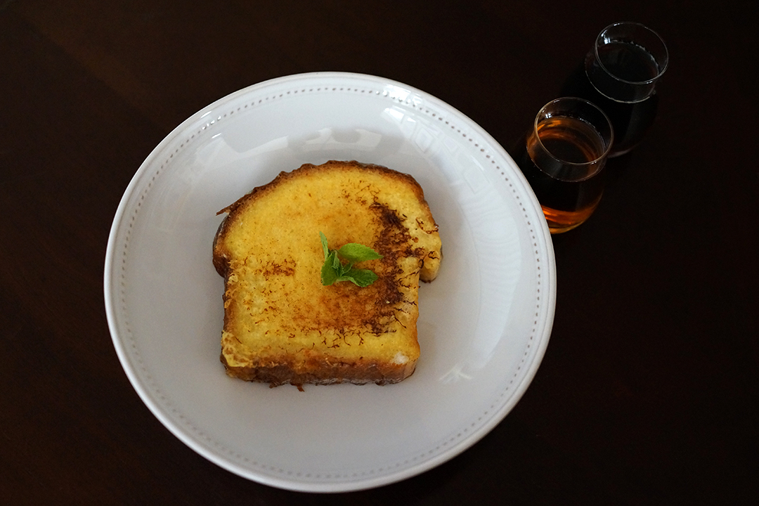 France, French Toast with Maple Syrup