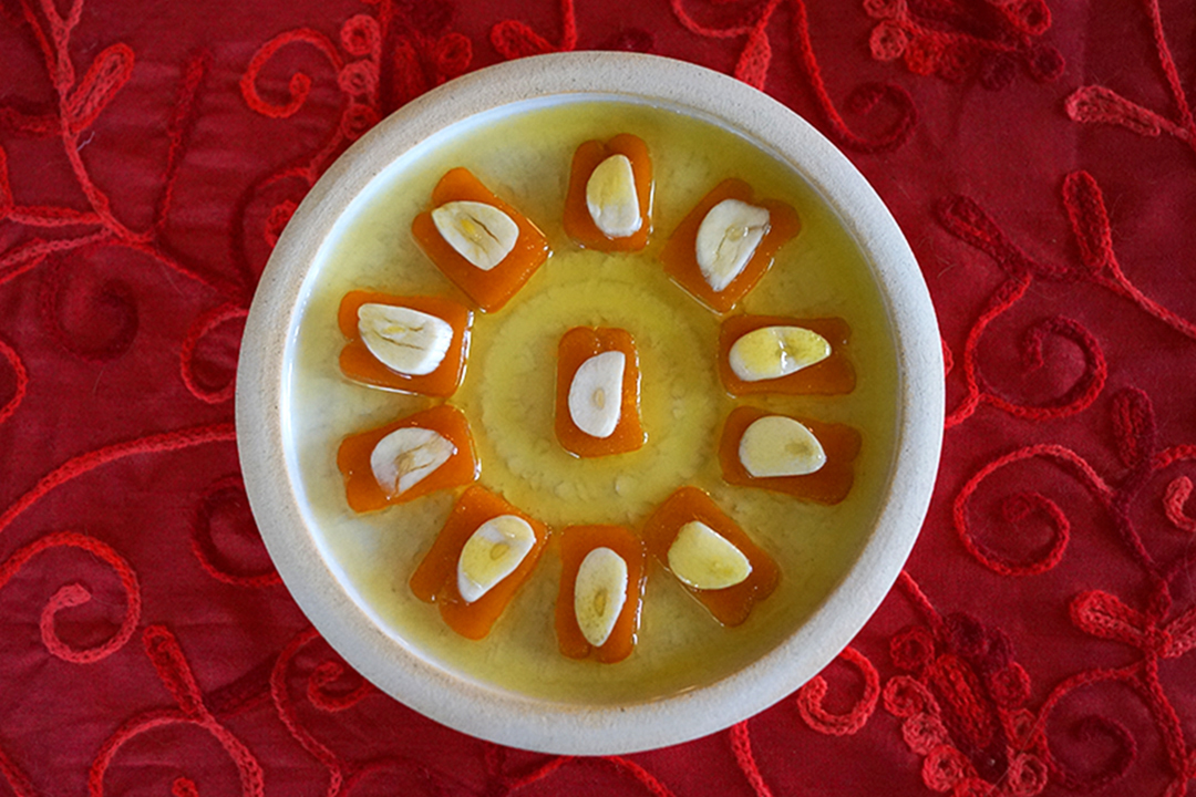 Lebanon, Bottarga with Garlic