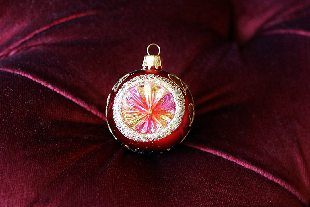 Poland, Red Christmas Balls