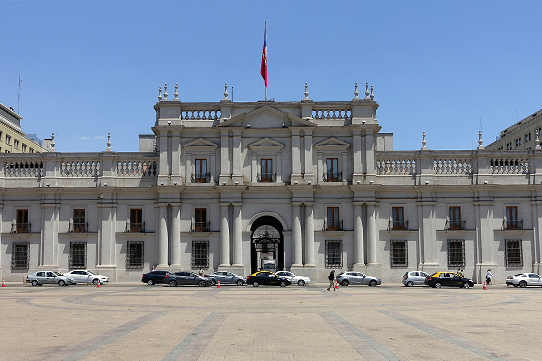 Chile, Santiago, Pałac La Moneda