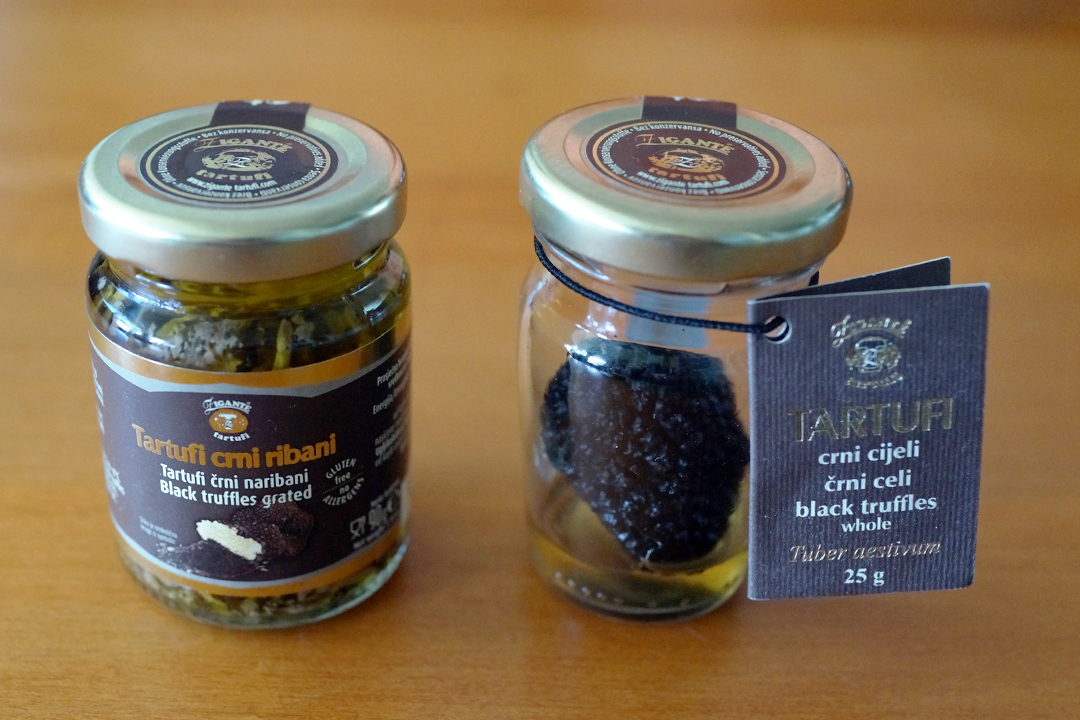 Black Truffles Grated, Black Truffles Whole