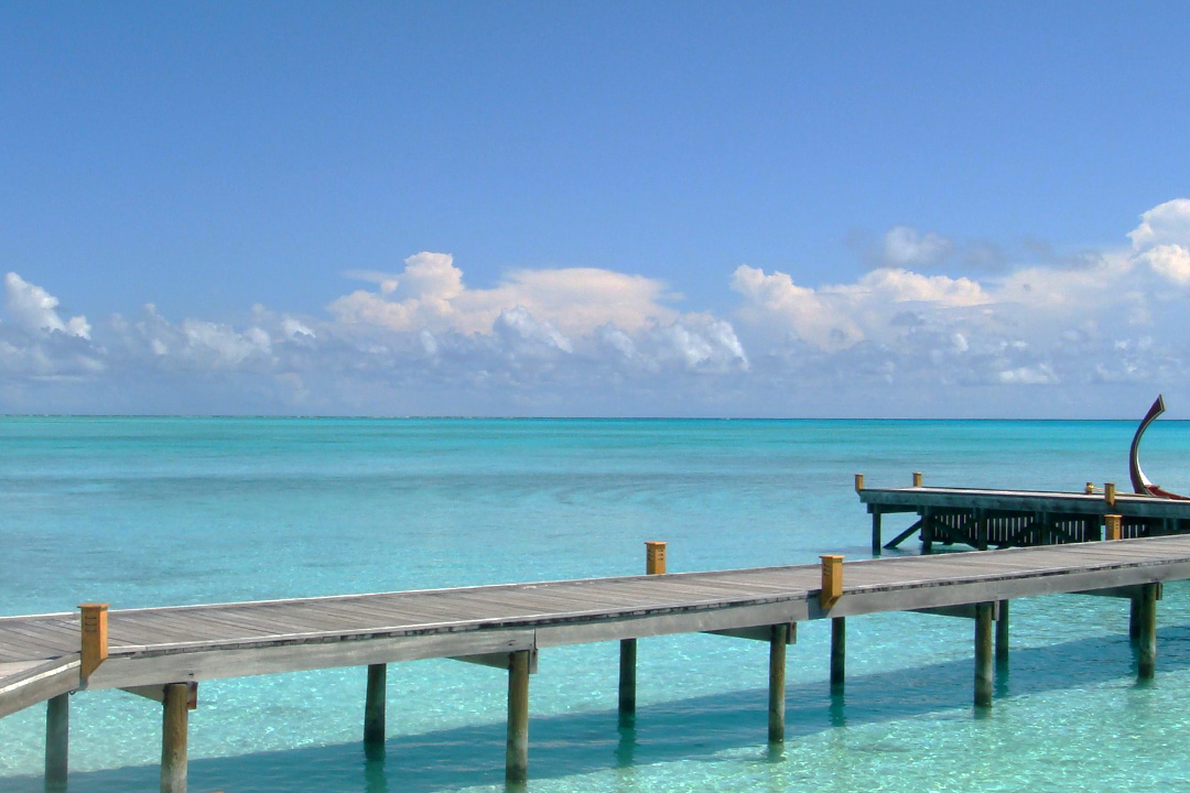 马尔代夫, 兰加利岛, 海岸线