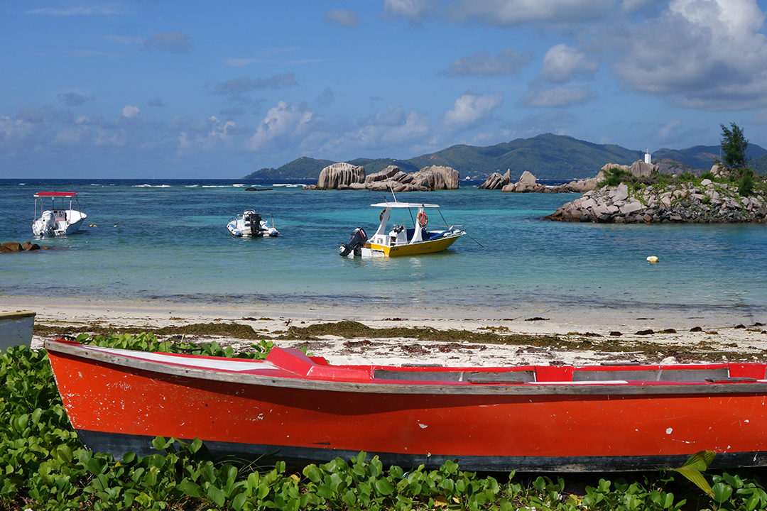 塞舌尔、拉迪格岛