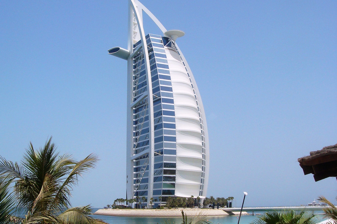 Émirats, Dubaï, Hôtel Burj Al Arab