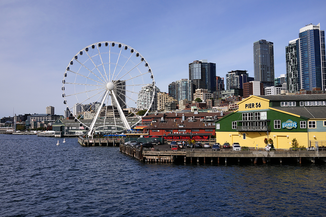États-Unis, Nord-Ouest Pacifique, Seattle Bord de Mer