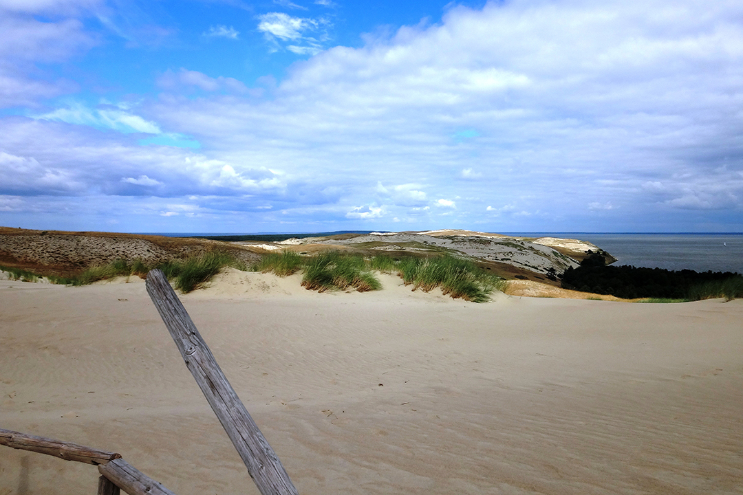 Litwa, Mierzeja Kurońska, Wydmy