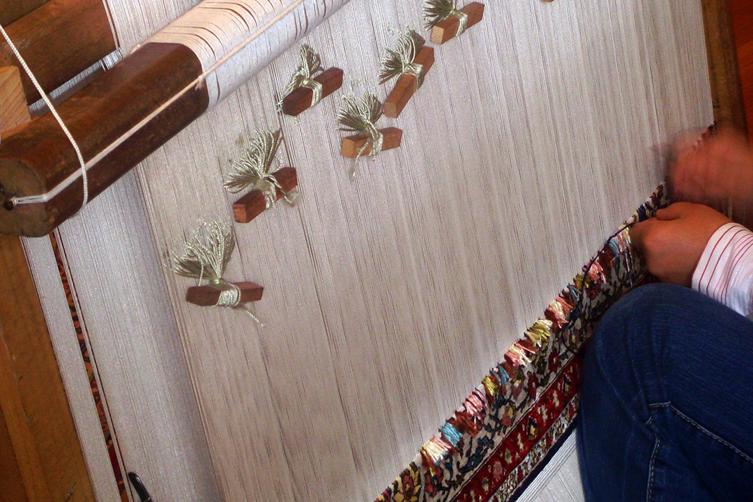 Turcja, Stambuł, Produkcja Jedwabnego Dywanu