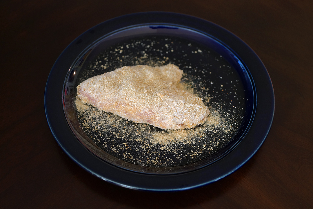 Escalloped Pok Fillets