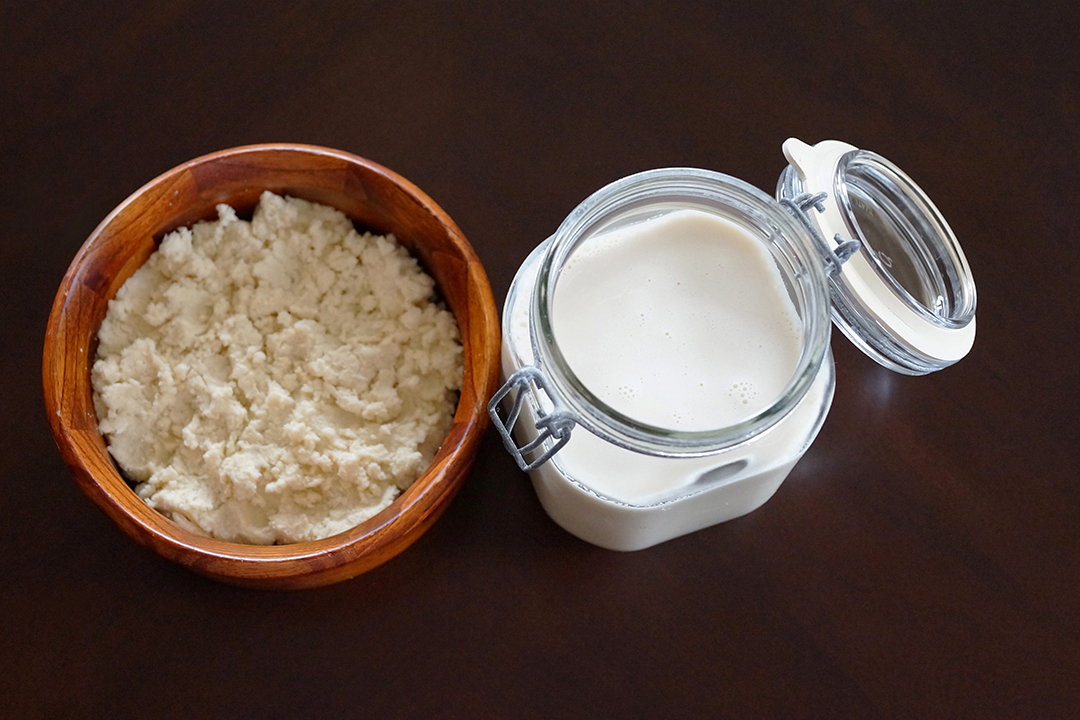 豆渣 (Okara), 豆浆