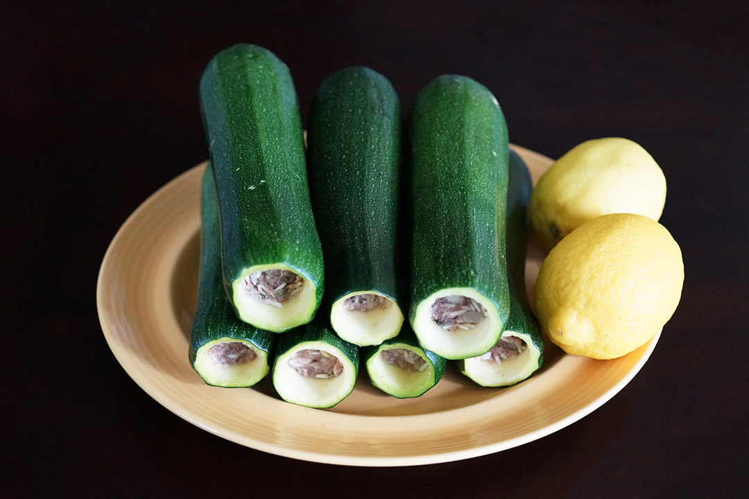 Zucchini with Stuffing
