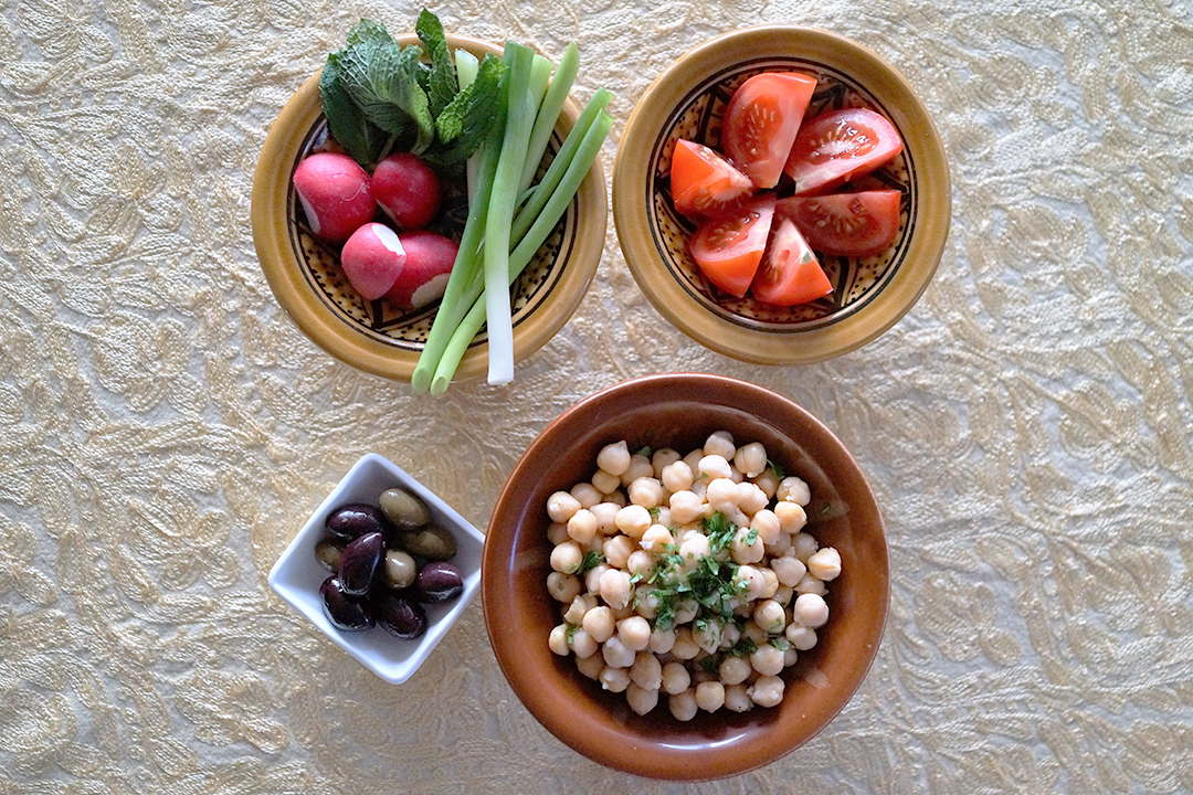 黎巴嫩、鹰嘴豆与柑橘酱