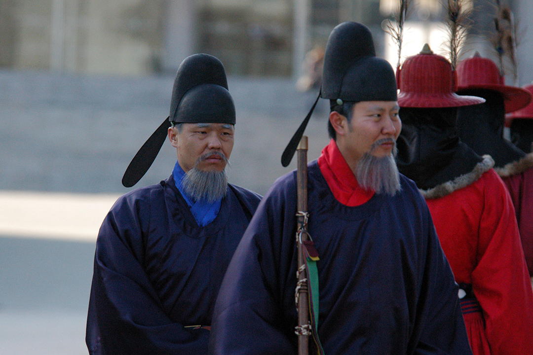 Korea Południowa, Seul, Pałac Gyeongbokgung, Zmiana Warty
