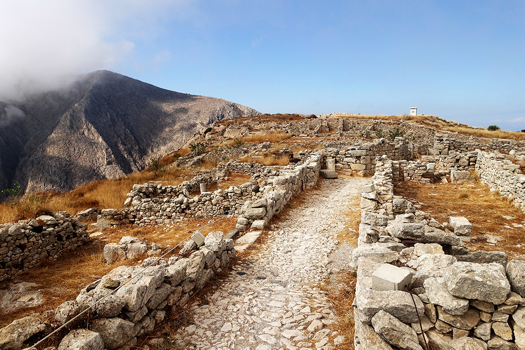 Greece, Santorini, Ancient Thera