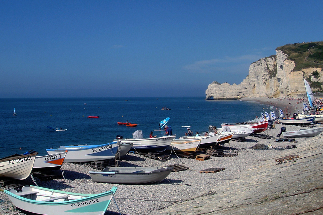 France, Normandy, Étretat