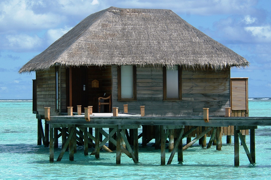 马尔代夫, 兰加利岛, 水上别墅