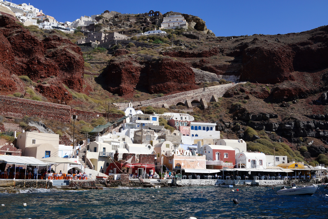 Greece, Santorini, Ammoudi Bay