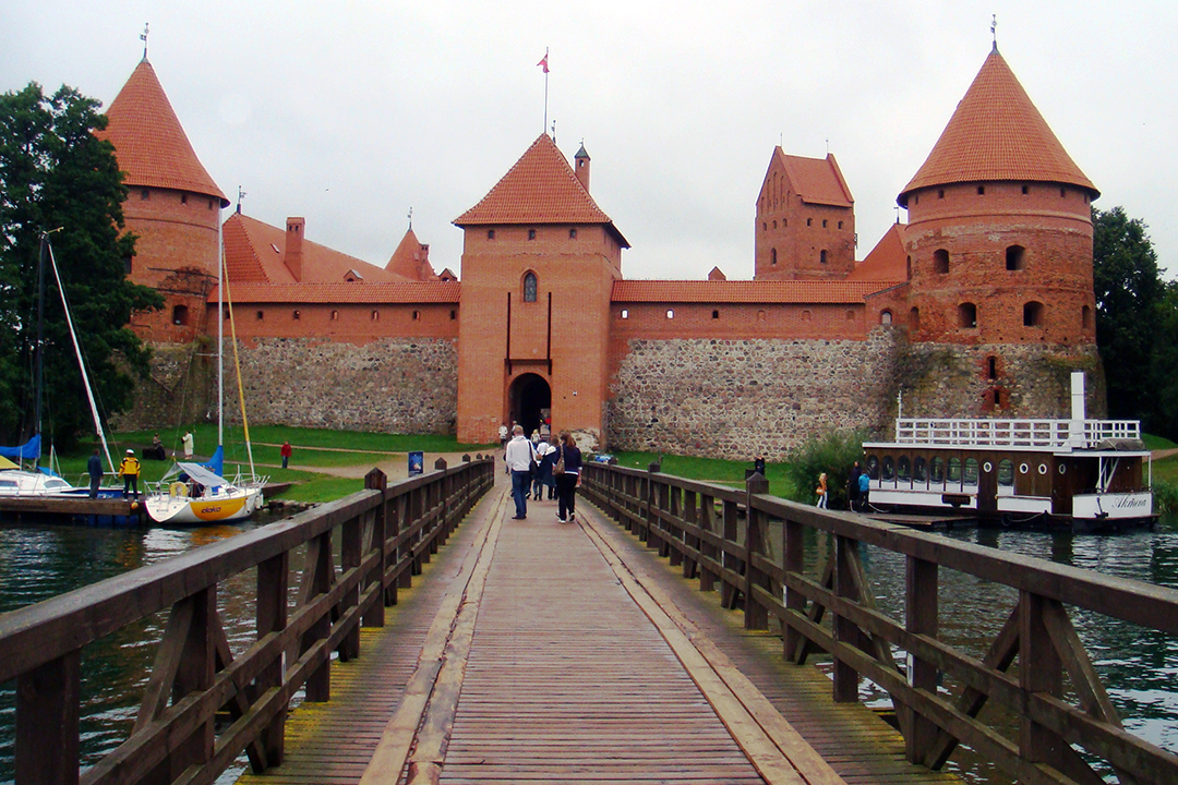 Litwa, Zamek w Trokach