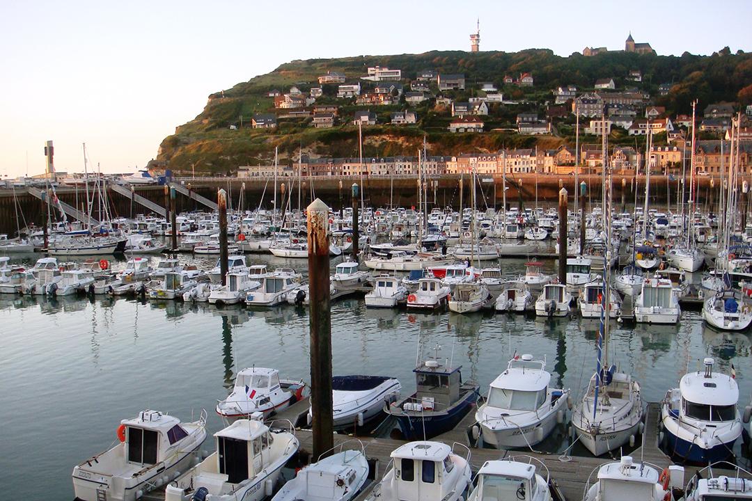 France, Normandy, Fechamp Marina