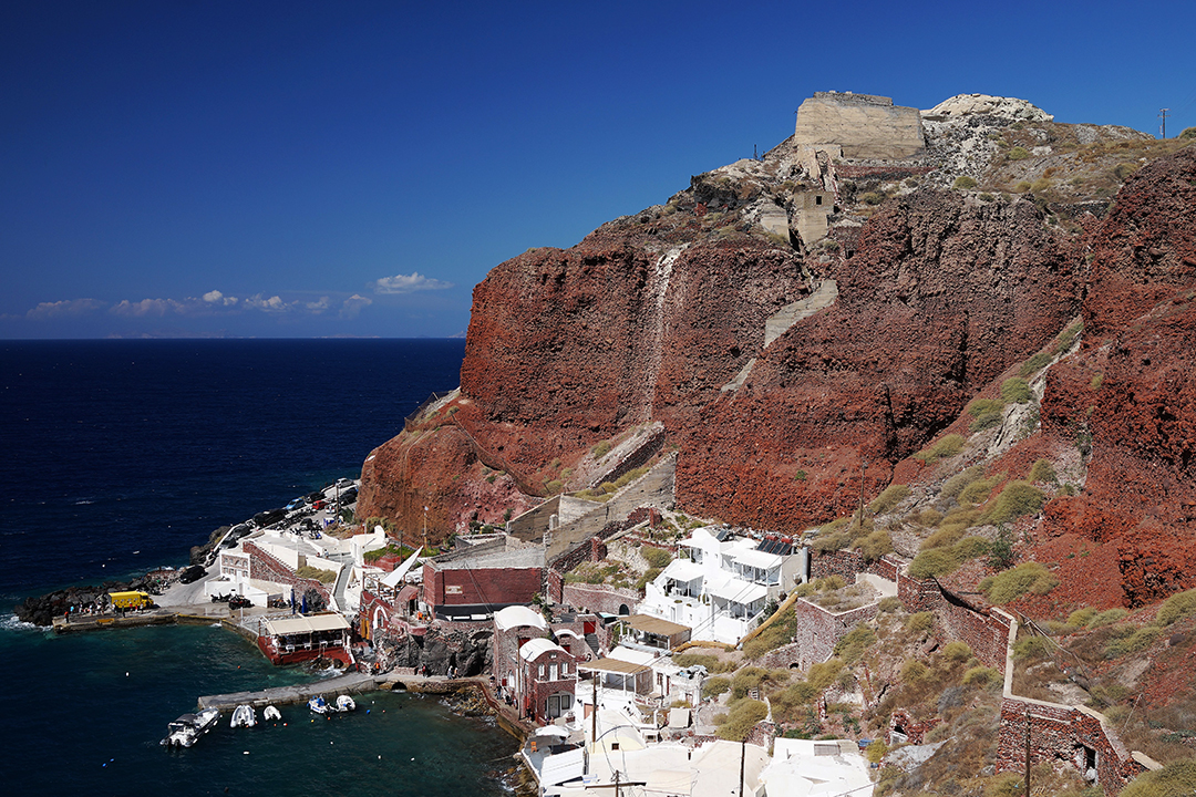 Greece, Santorini, Ammoudi Bay