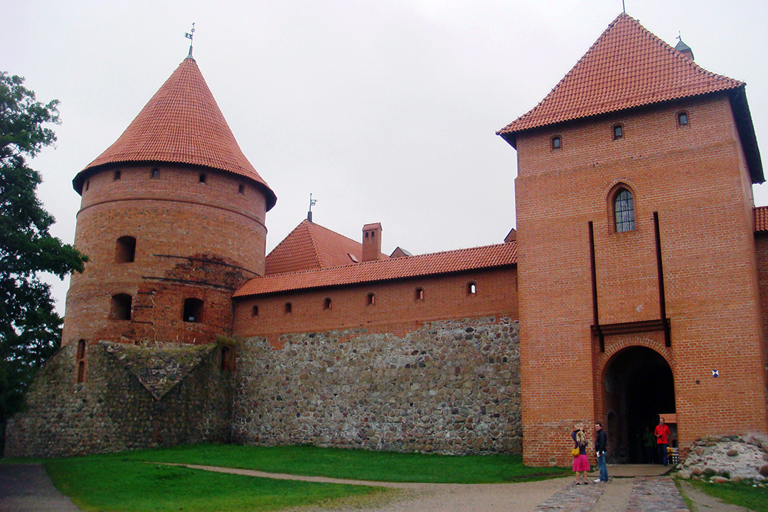Litwa, Zamek w Trokach