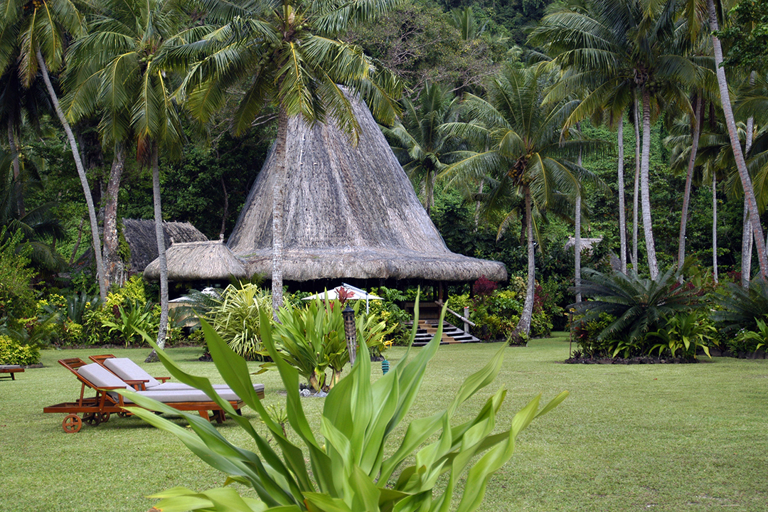 Fidji, Île de Qamea, Qamea Resort and Spa