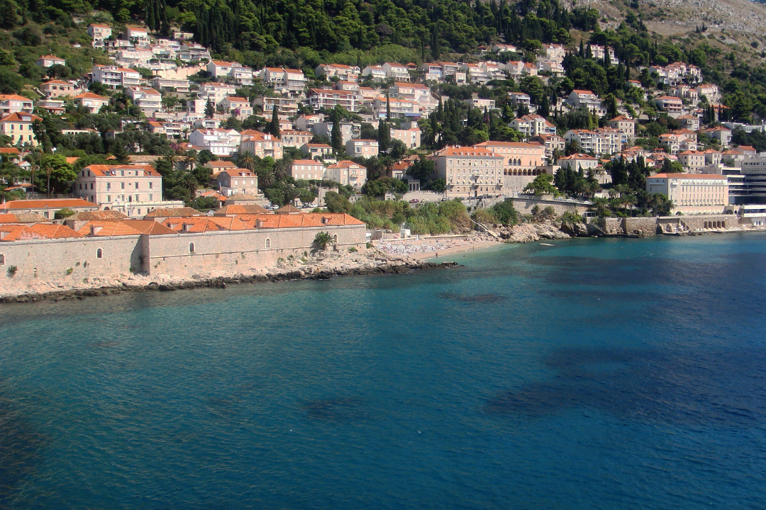 克罗地亚,杜布罗夫尼克,海岸线