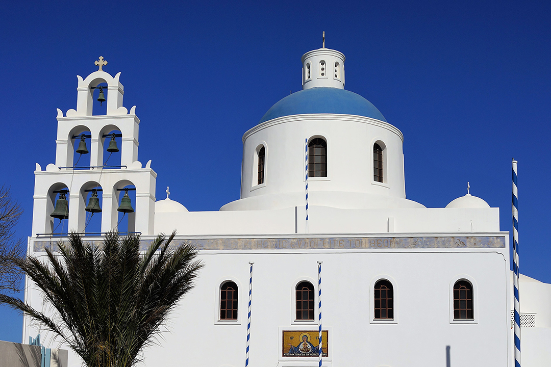 Greece, Santorini, Church