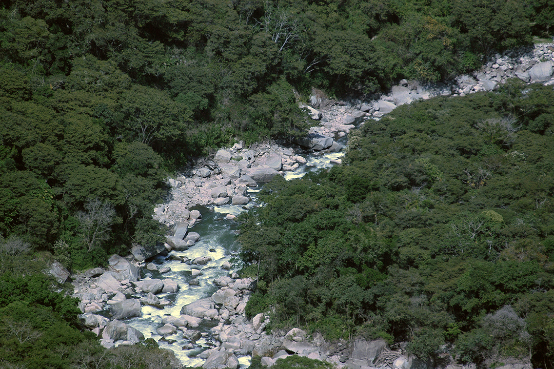 Peru, Machu Picchu, River View