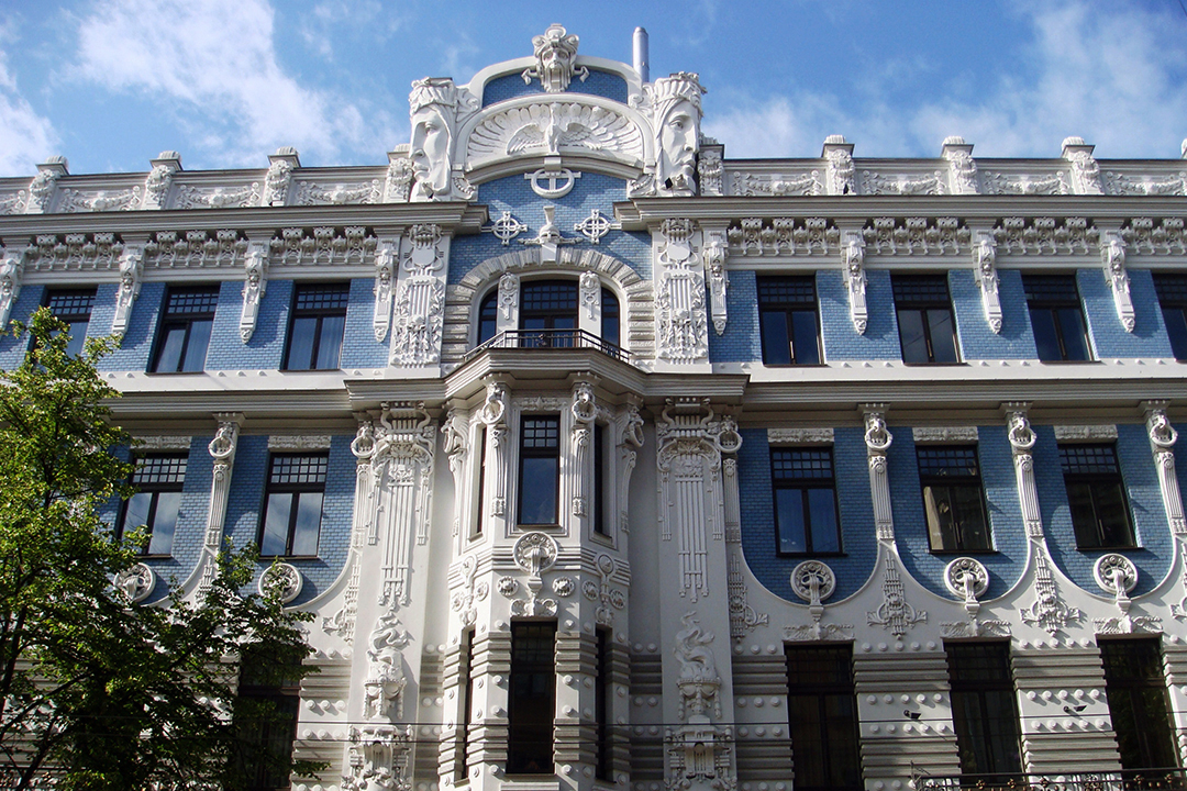 Łotwa, Ryga, Architektura Secesyjna