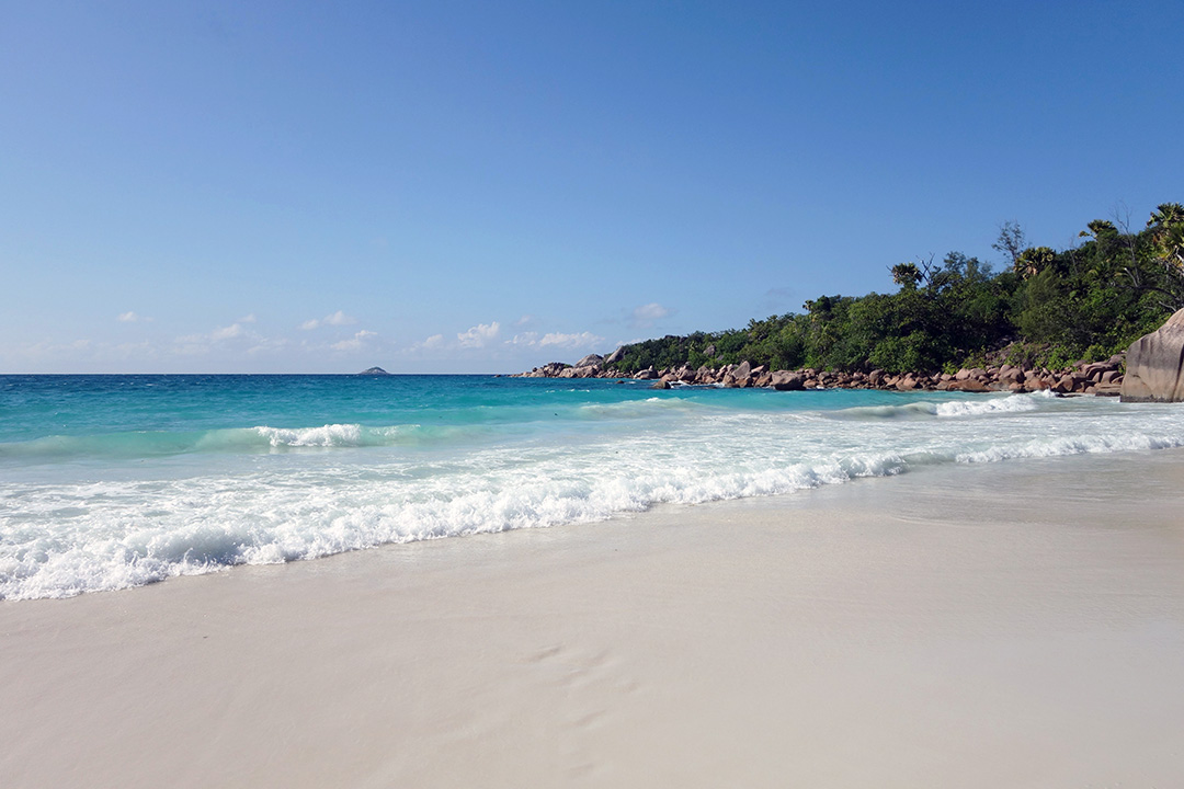 塞舌尔, 普拉兰岛, Anse Lazio 海滩