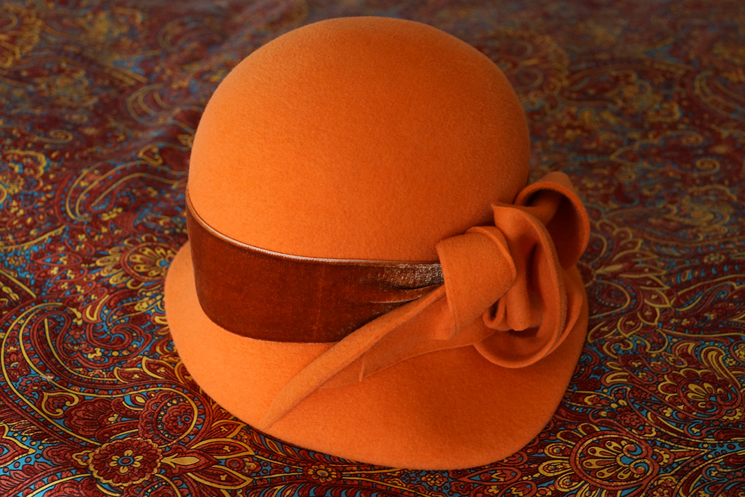Poland, Orange Felt Hat
