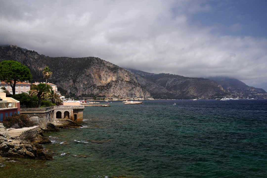 法国,滨海博略, 海岸景观
