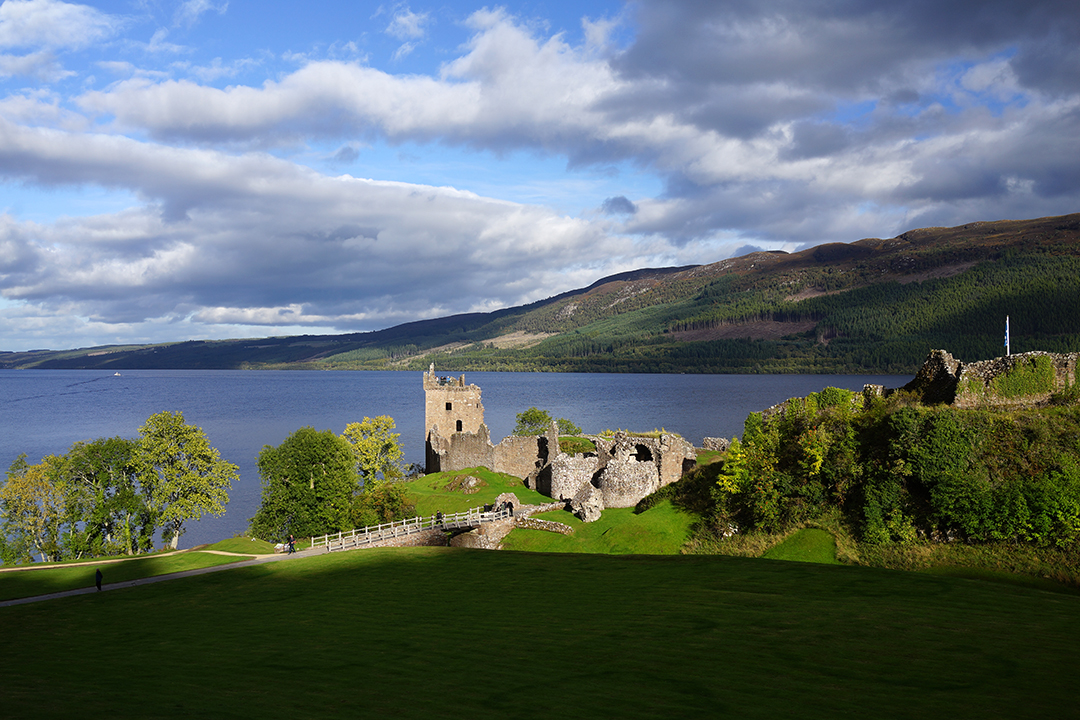 英国、苏格兰, 厄克特城堡