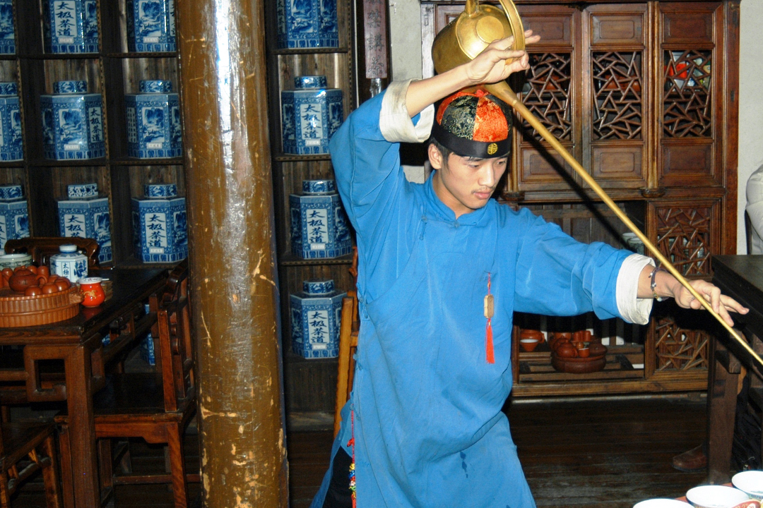 China, Hangzhou, Teahouse