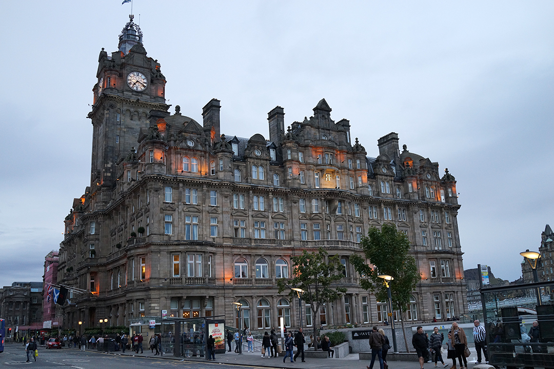 英国、苏格兰, 爱丁堡, 巴尔莫勒尔酒店 (Balmoral Hotel)