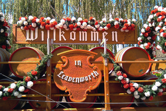 莱文沃思的 Maifest节日