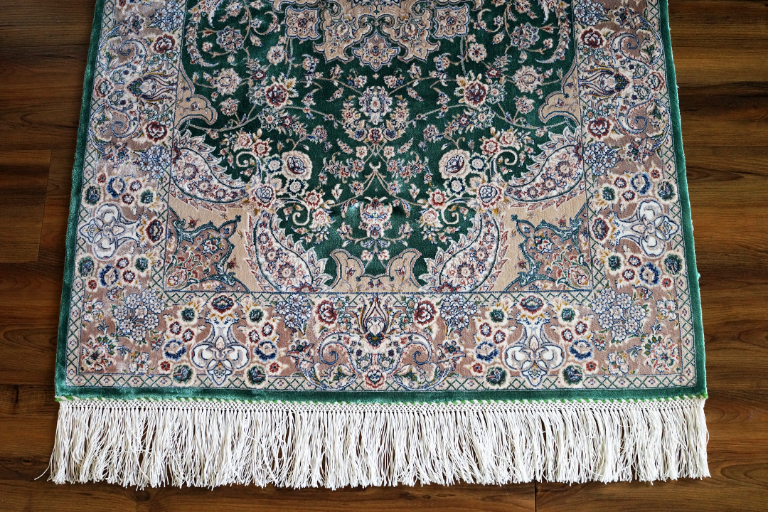 Iran, Green Persian Rug