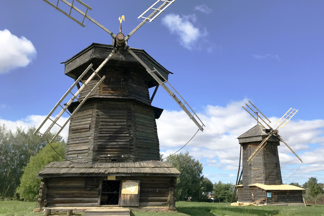 俄罗斯，苏兹达尔, 木制风车