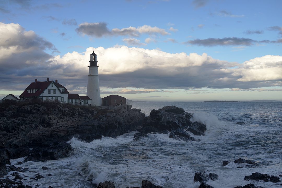 USA, Maine, Portland Head Light