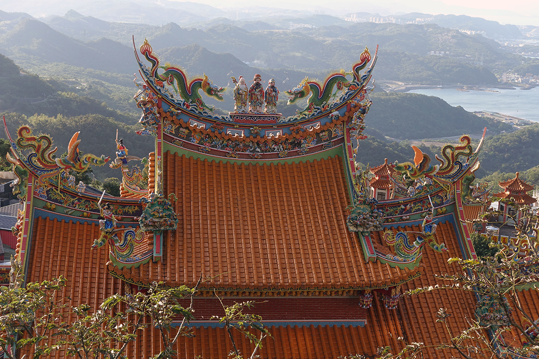 Taiwan, Jiufen Xaihai City God Temple