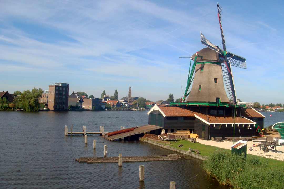 The Netherlands, Windmills in Zaanse Schans